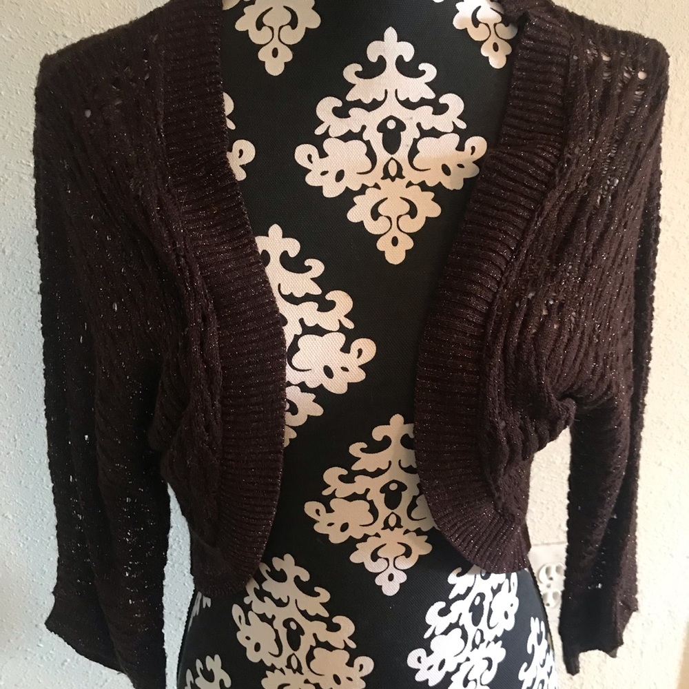 Cropped cardigan